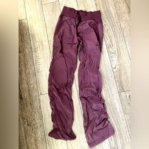 Lululemon Dance Pant, unlined version, size 2